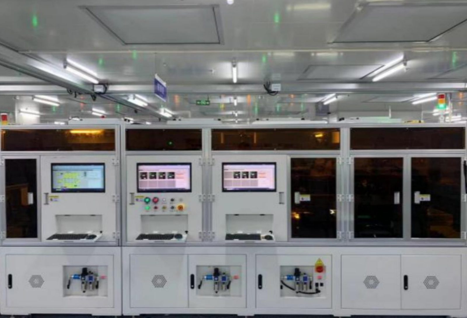 Inspección óptica automática de módulos de pantalla de papel electrónico